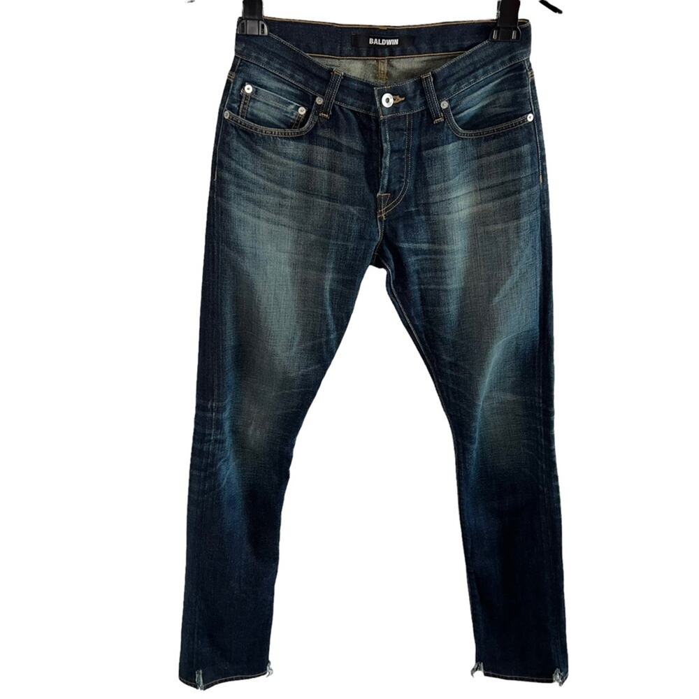 Baldwin Denim Jeans Men's Henley Slim Straight 28